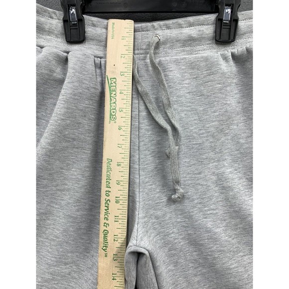 CityLab Athletic Sweat Shorts Men Small Gray Black Stripe Gym Workout Running - Picture 7 of 13